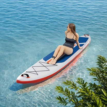 Ultralight Inflatable SUP Board Wide Stable Design Non-Slip EVA Deck Portable Quick-Dry All-Season Performance for All Skill Levels