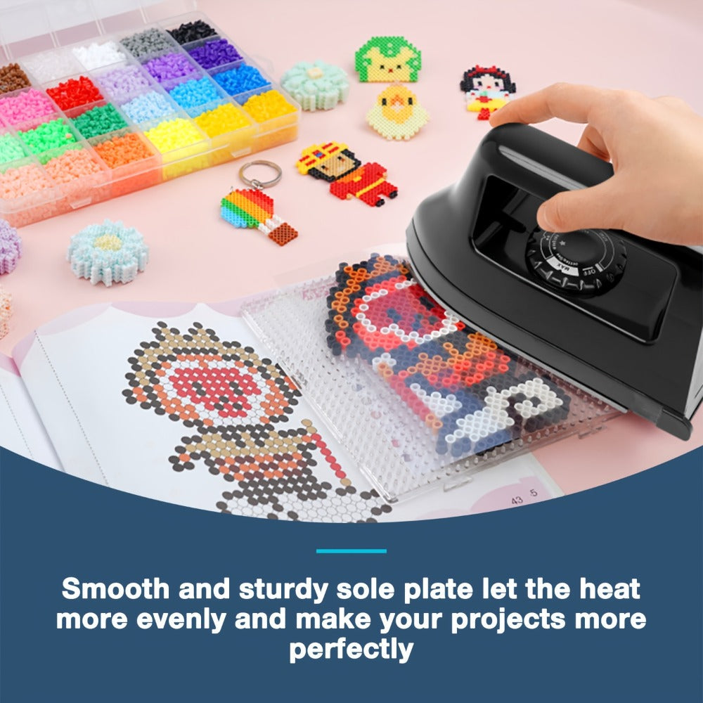 Mini Heat Press Machine Portable 400W with Charging Base, Handheld Heat Transfer Press for T-Shirts Shoes Bags Vinyl HTV Projects