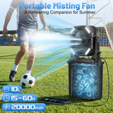 2.64gal Water Tank+20000mAh-Black