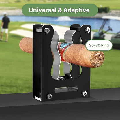 Magnetic Cigar Holder Heavy Duty Secure Grip – Fits Golf Carts, Beach Chairs, Fishing Rods & Boats | On-the-Go Smoking Accessory | 7 Colors