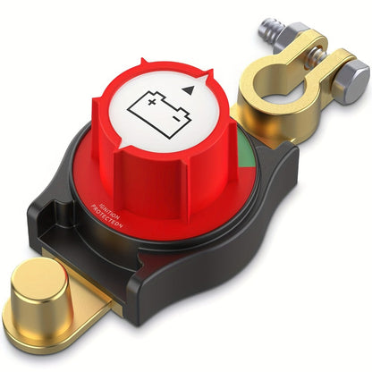 Battery Disconnect Switch 1000A Heavy Duty Manual Lever On/Off Negative Cut-Off with Screw Terminals for Car Truck Boat RV Marine