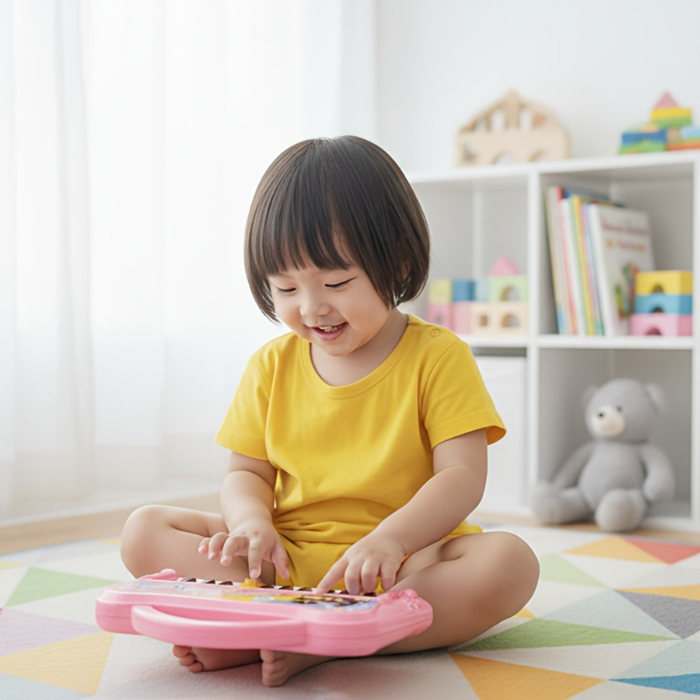 Kids Mini Piano Keyboard 13 Keys, Portable Electronic Music Toy for Toddlers with the Listed Color, Size or Set Options for Everyday Use