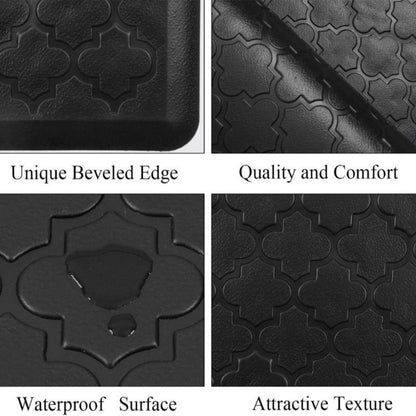 Kitchen Mat, Cushioned Single Standing Mat in Four Colors and 17.3x28, 17.3x48 or 20x60-Inch Sizes