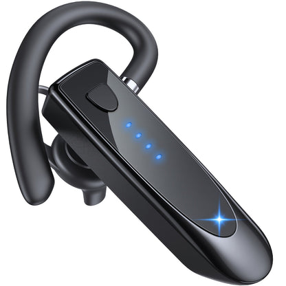Trucker Bluetooth Headset 29H Playtime 180H Standby, Handsfree Earpiece with Mic Dual Device Connection