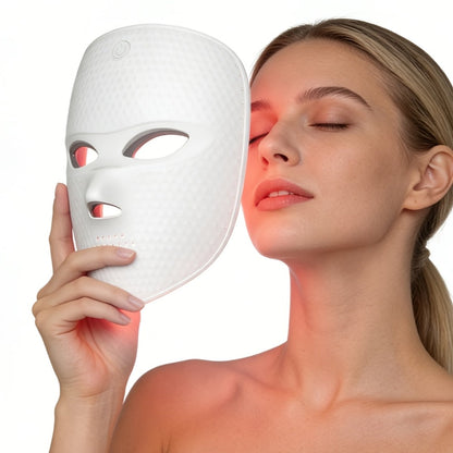 7 Color Photon LED Facial Device for Bath Time, Home Spa and Personal Care, with the Listed Configuration