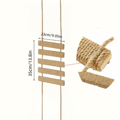 Cat Scratching Post Sisal Hemp Rope Replacement Column for Cat Tree Climbing Frame Indoor Cat Ladder, Multiple Lengths 13.78" 19.69" 39.37"