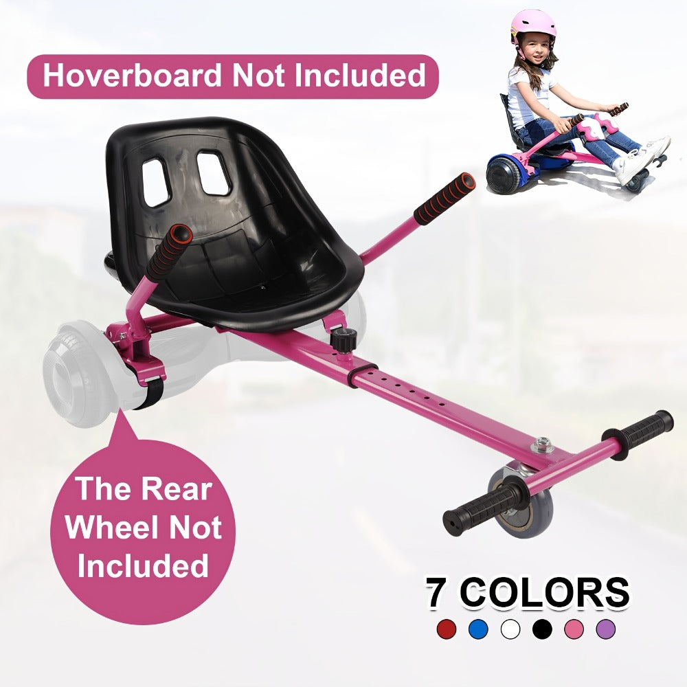 Hoverboard Go Kart Seat Attachment Buggy Conversion Kit 6.5-10 Inch with the Listed Color, Size or Set Options for Everyday Use