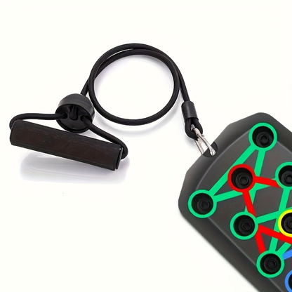 Push Up Board Multifunctional Color-Coded Chest Workout System, Adjustable Home Gym Equipment for Chest, Shoulders