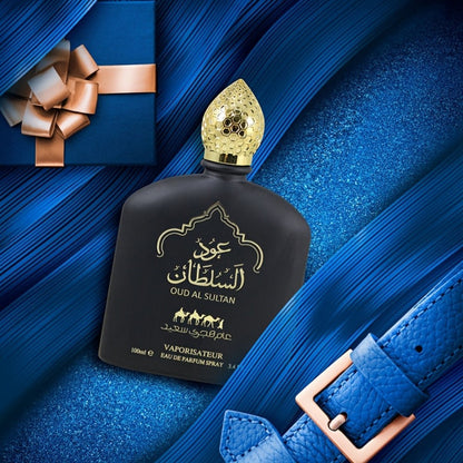 Men's Cologne Arabic Dubai Oud Eau de Parfum, Woody Floral Fruity Fragrance 3.38 oz, Middle Eastern Scent for Date Night