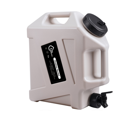 Water Storage Container with Spigot 2 Handles BPA Free PVC Collapsible Water Jug for Camping Outdoor RV Hiking Emergency Survival Portable