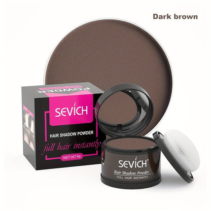 Root Touch Up Hair Powder for Thinning Hair & Gray Roots – Instant Hairline Concealer Shadow Topper, Long-Lasting Resistant Formula