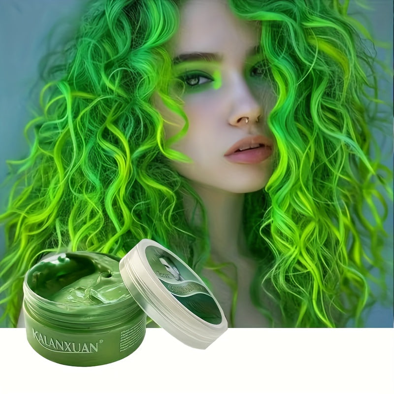 Temporary Hair Color Wax Disposable DIY Styling Cream Y2K Aesthetic for Parties Festivals Halloween Cosplay 9 Colors Blue Purple Red Black