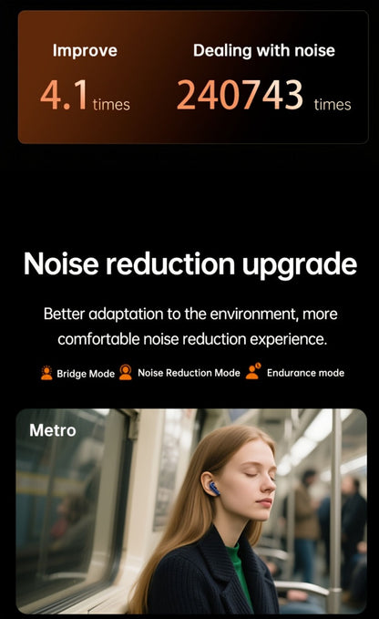 ANC Wireless Earbuds Acer Official TWS In-Ear Active Noise Cancellation Spatial Audio for Bedside Audio, Alarms and Room Entertainment