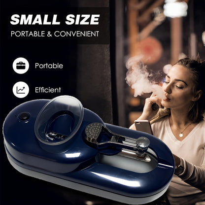 Electric Cigarette Rolling Machine Injector 2-in-1 Grind & Fill - 8mm & 6.5mm Interchangeable Tubes