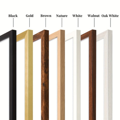 Three-Piece 12 x 16-Inch Wall Picture Frame Set in Black, White, Gold and Four Wood-Tone Finishes