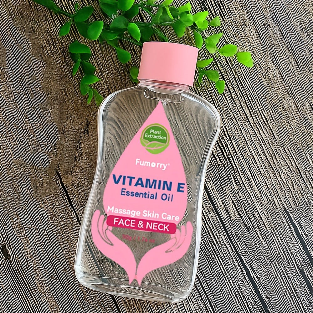 Vitamin E Essential Oil for Face, Neck & Body, Natural Multi-Plant Extract Nourishing Skincare Serum