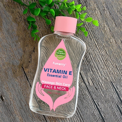 Vitamin E Essential Oil for Face, Neck & Body, Natural Multi-Plant Extract Nourishing Skincare Serum