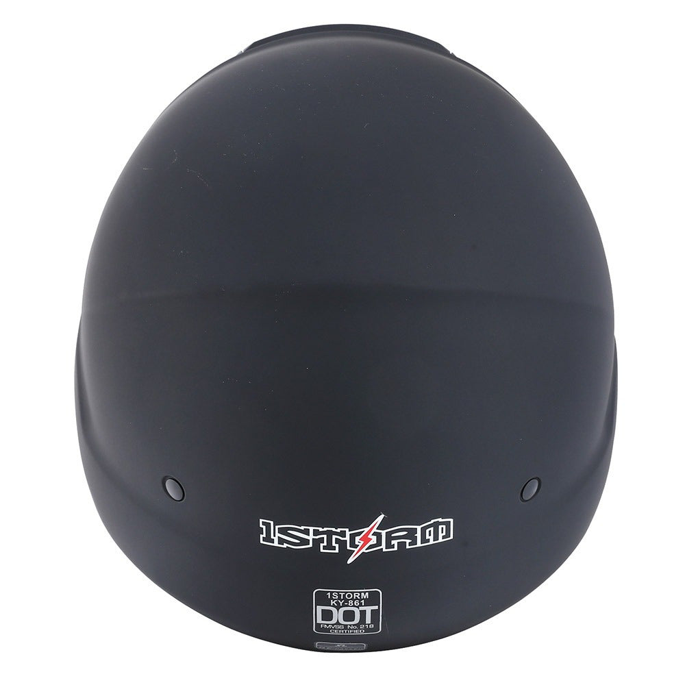 Motorcycle Helmet Convertible Full/Open-Face Shell with Detachable Mask, Smoked Shield, S-XL Sizes and Multiple Styles