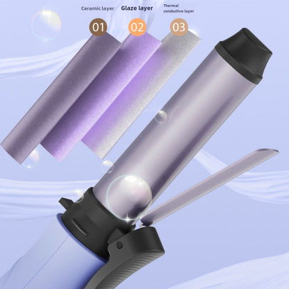 Cordless Mini Curling Iron Wireless Rechargeable Portable Hair Curler, Ceramic Barrel for Airy Bangs