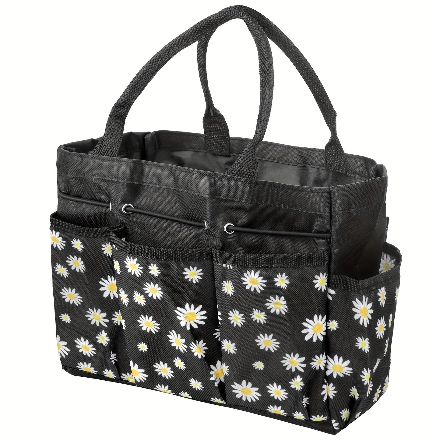 Garden Tool Bag Heavy Duty Multi-Pocket Organizer – Large Capacity Tool Storage Carrier Tote for Gardening, Lawn Care