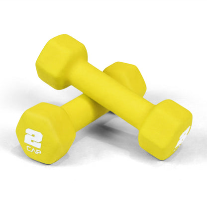 Neoprene Dumbbells Pair with Non-Slip Hex Shape – Color-Coded Hand Weights for Women & Men, Strength Training, Home Gym & Aerobics