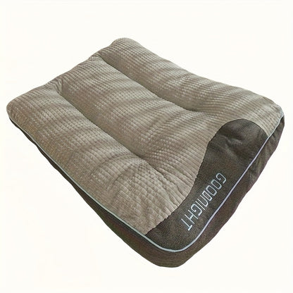 Plush Dog Crate Mat Luxury Sofa Bed – Ultra Soft All-Season Pet Mattress for Small Medium Large Dogs and Cats