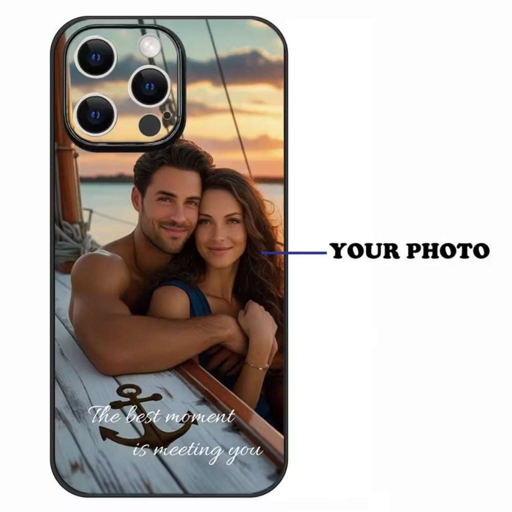 Phone Case Personalized Photo, Name, Quote or Monogram Cover for Select iPhone 11–17 Models