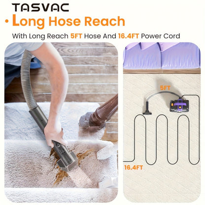 Portable Carpet Cleaner Deep Cleaning Machine with Dual Brushes Powerful Spray for Upholstery Stairs Car Seats Tough Stain Removal