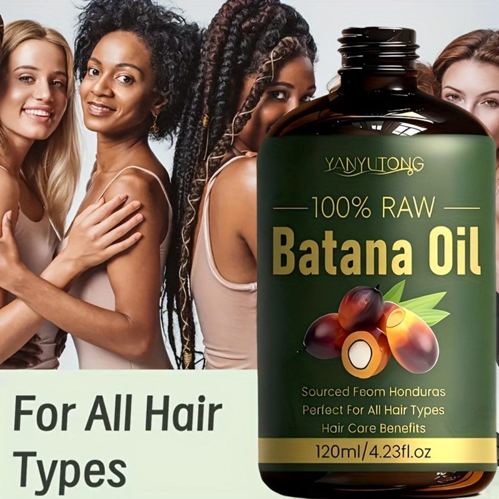 Batana Oil Hair Growth Treatment Large Capacity Deep Moisturizing Hydrating Split End Repair Dry Damaged Hair Scalp Activation Natural Real
