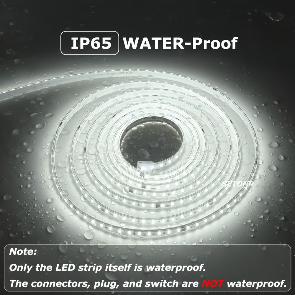 LED Strip Lights 110V AC for Home Cooking, Dining and Outdoor Meals, with the Listed Configuration