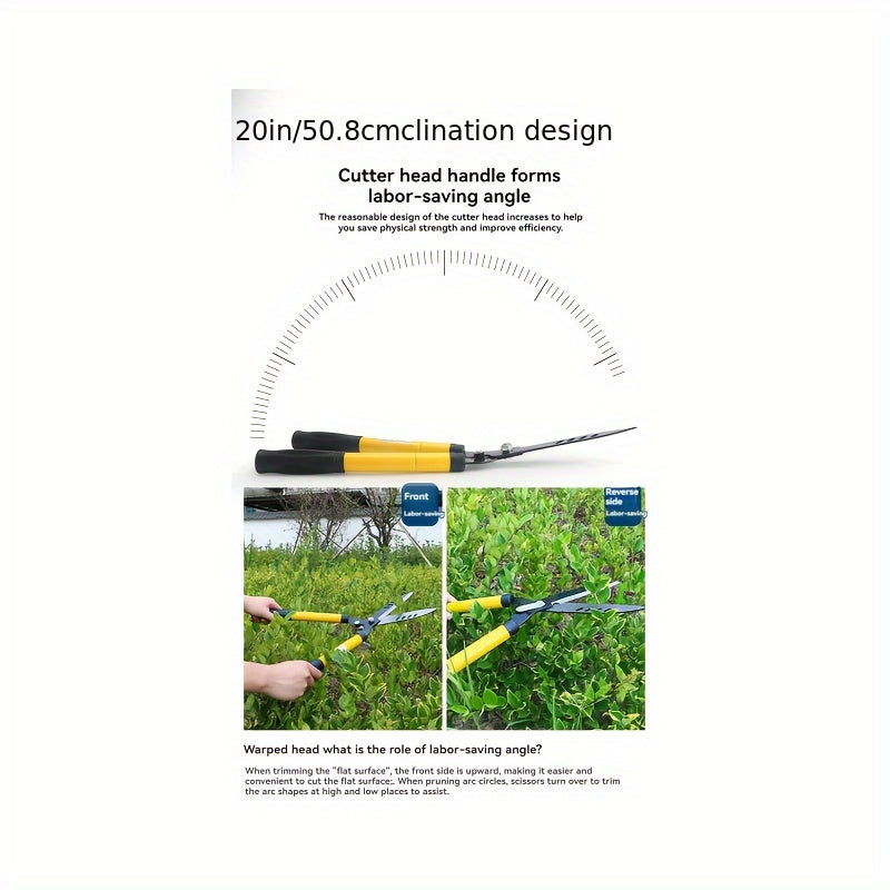 Pruning Shears, Garden Scissors Branch Hedge Trim for Garden, Patio and Yard Use, with the Listed Configuration