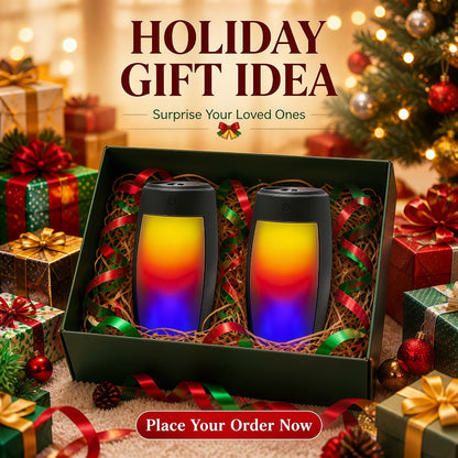 Portable Bluetooth Speaker Triangular Rechargeable Model with Subwoofer and Six available choices Options
