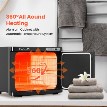 Hot Towel Warmer Cabinet 23L Holds 72 Towels Heats to 158-176°F in 10-15 Min, Professional Salon & Spa