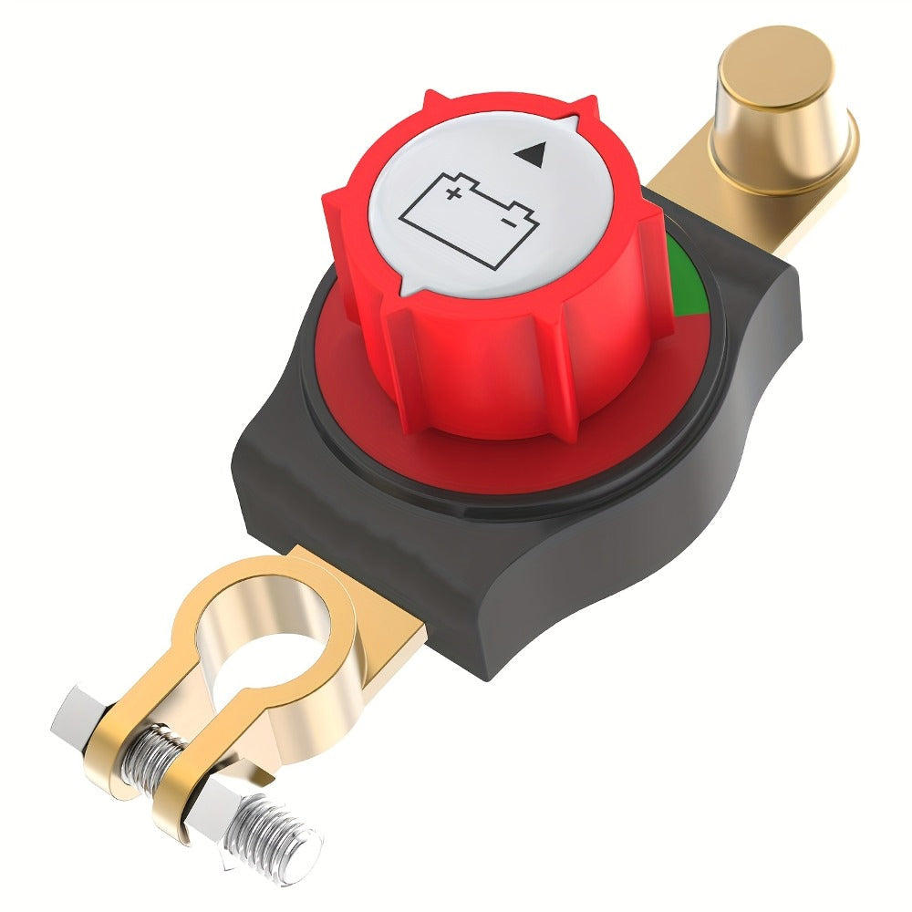Battery Disconnect Switch 1000A Heavy Duty Manual Lever On/Off Negative Cut-Off with Screw Terminals for Car Truck Boat RV Marine