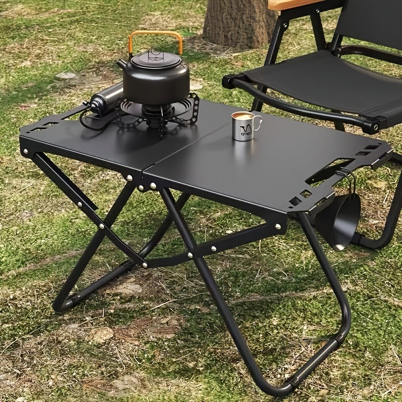 Folding Camping Table Portable Lightweight 3-Leg Outdoor Table for Picnic BBQ, for Camping, Travel and Outdoor Use