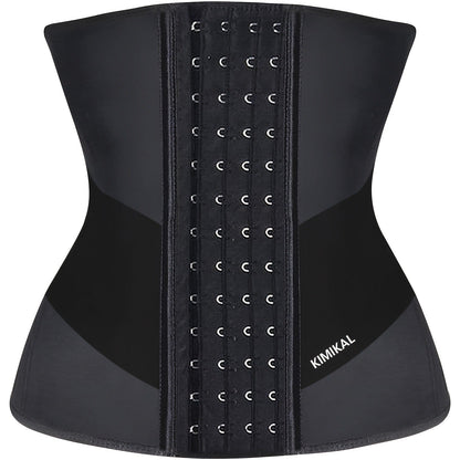 Women's Waist Trainer Latex Corset – Sports Girdle Shapewear for Tummy Control & Body Shaping, Workout Waist Cincher for Women