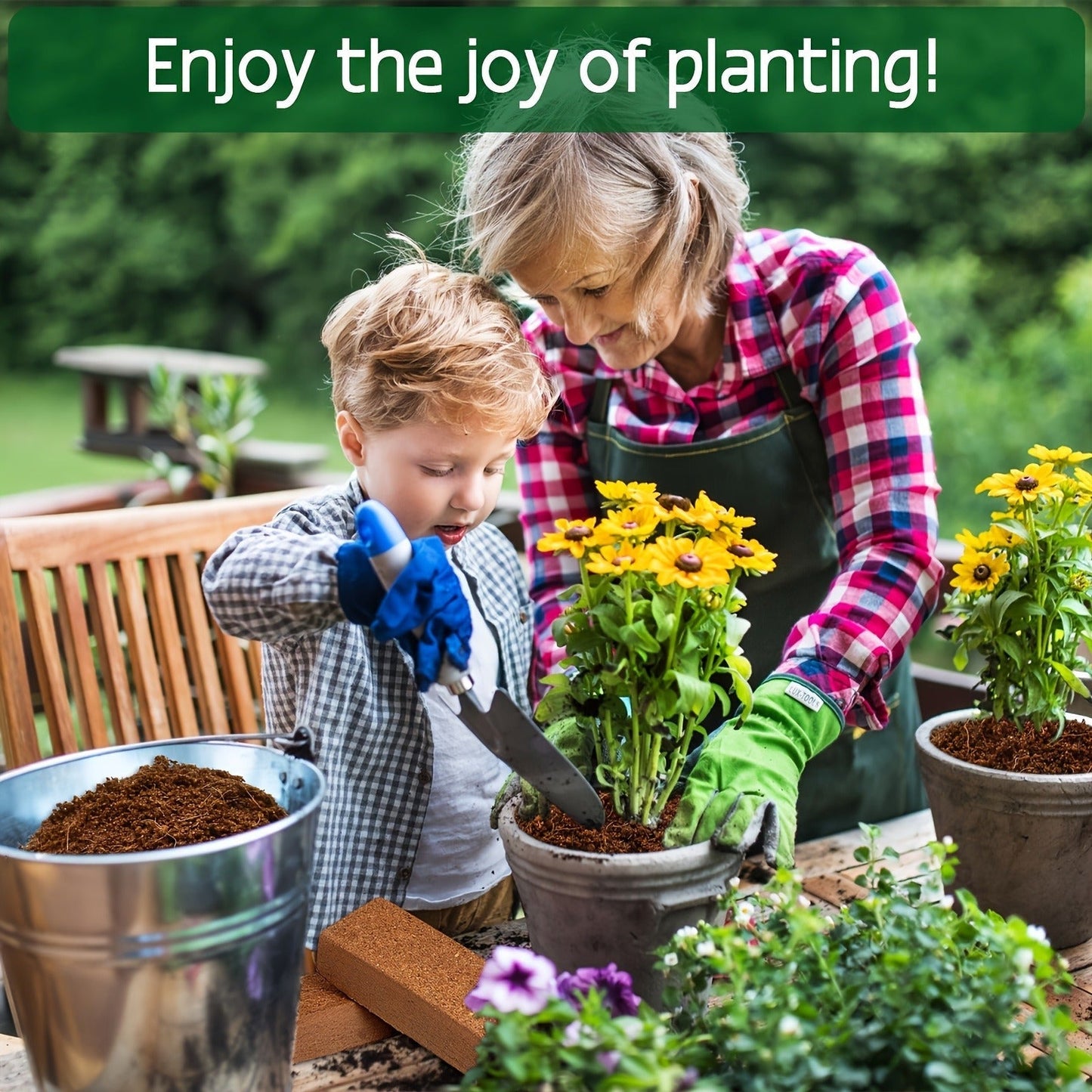 Coco Coir Bricks for Plants 1.32 LB Each Low EC pH Balanced