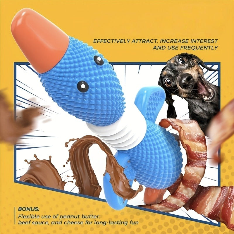 Indestructible Nylon Dog Chew Toy for Aggressive Chewers – Upgraded Tough Goose & Clownfish Design, Heavy Duty Durable Chew Toy