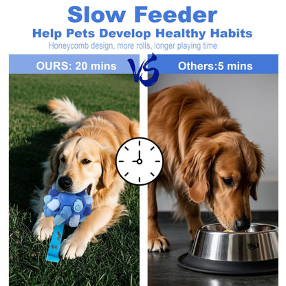 Snuffle Ball Dog Toy – Interactive Foraging Treat Dispenser & Slow Feeder Puzzle Toy for Small Medium Large Dogs