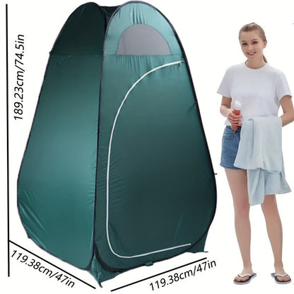 Pop-Up Privacy Shower Tent & Outdoor Changing Room – Waterproof Portable Camping Toilet Tent for Hiking Beach Fishing Backpacking