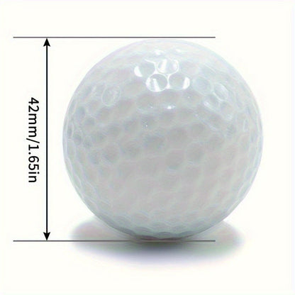 Glow in the Dark Golf Balls 12 Pack – LED Night Golf Balls for Nighttime Play, Luminous Glowing Golf Ball Set
