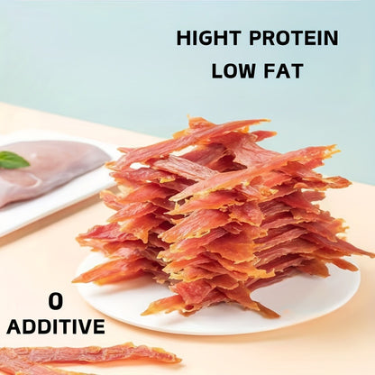 Chicken Jerky Dog Treats Real Pure Chicken Duck High Protein Low Fat Long Lasting Chews Healthy Digestible Training Reward Snack 200g 400g