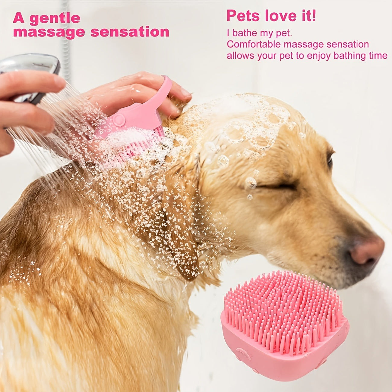 Pet Grooming Tool Set with Brushes, Combs, Nail Tools and Pink or Blue 9-Piece or 11-Piece Options