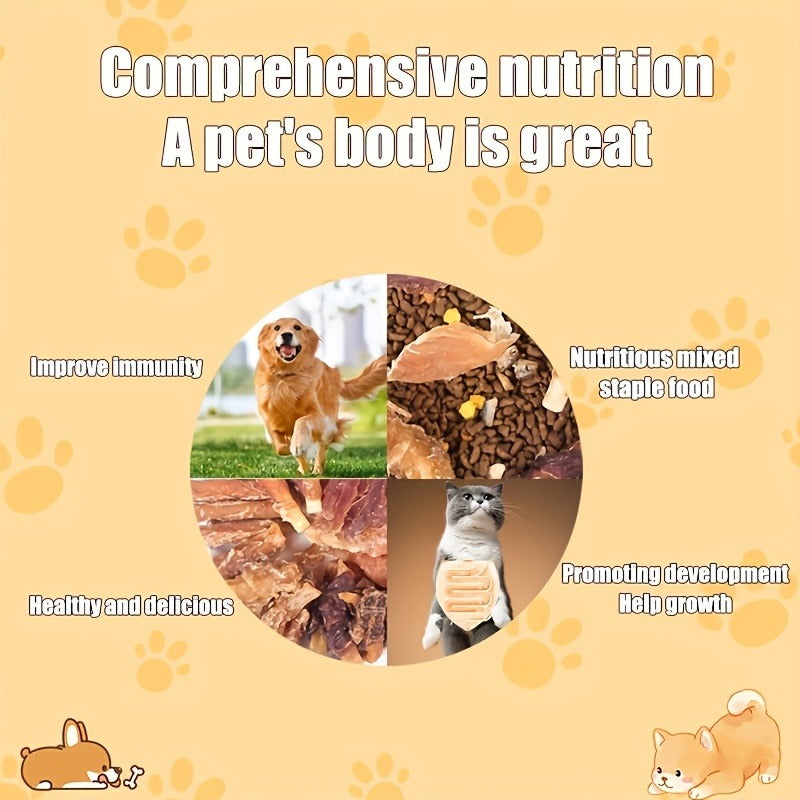 Sweet Potato Dog Treats – Chicken & Duck Wrapped Dried Sweet Potato, Natural High Protein Easy to Digest, Training Reward Snacks