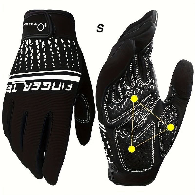 Workout Gloves Full Finger Touchscreen Gel Padded Anti-Slip for Men Women Gym Weight Lifting Cycling Fitness Driving Exercise Training