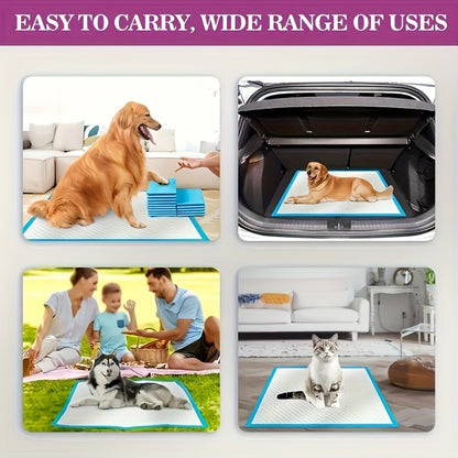 Puppy Pee Pads XXL 30x36 Inch 40 Count – 6-Layer Thickened Heavy Absorbent Disposable Dog Training Pads with Polymer Leak-Proof & Quick-Dry