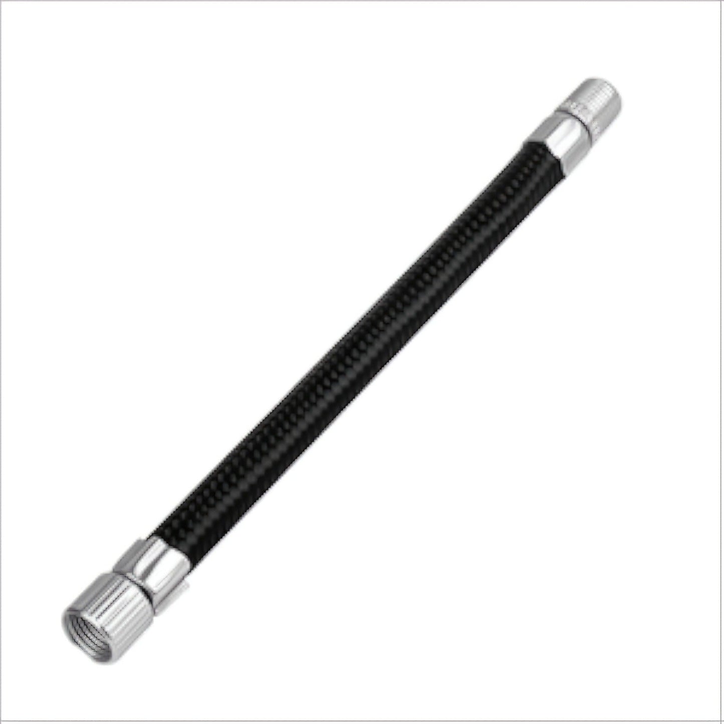 Portable Ball Pump Kit 8 Inch – Manual Air Pump with 5 Needles, Nozzle & Extension Hose for Basketball, Soccer, Football