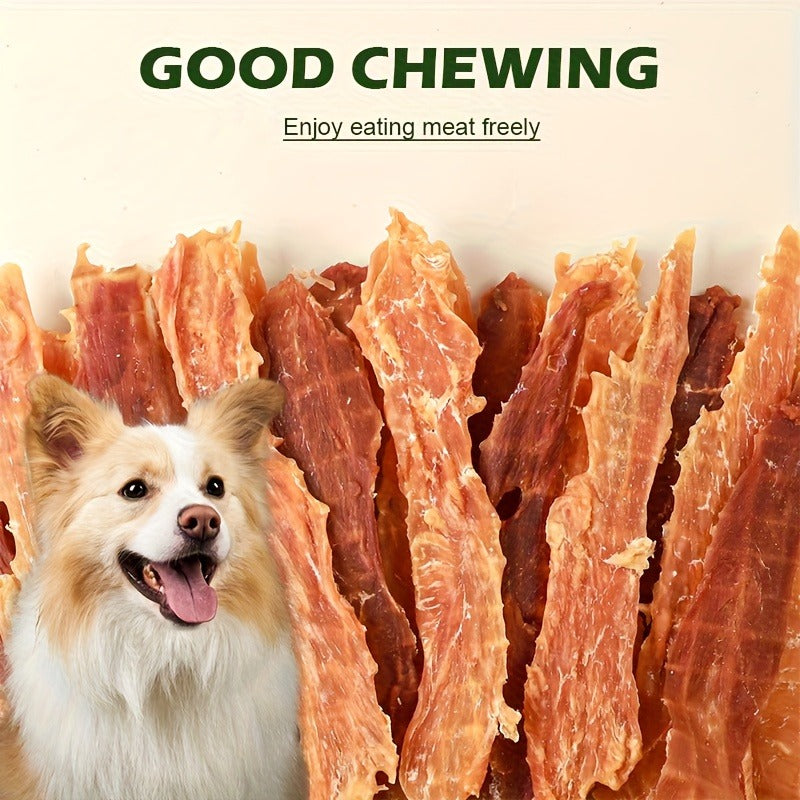 Cat & Dog Treats Chicken Jerky & Duck Jerky Combo – High Protein Grain Free Training Rewards, Dental Chews