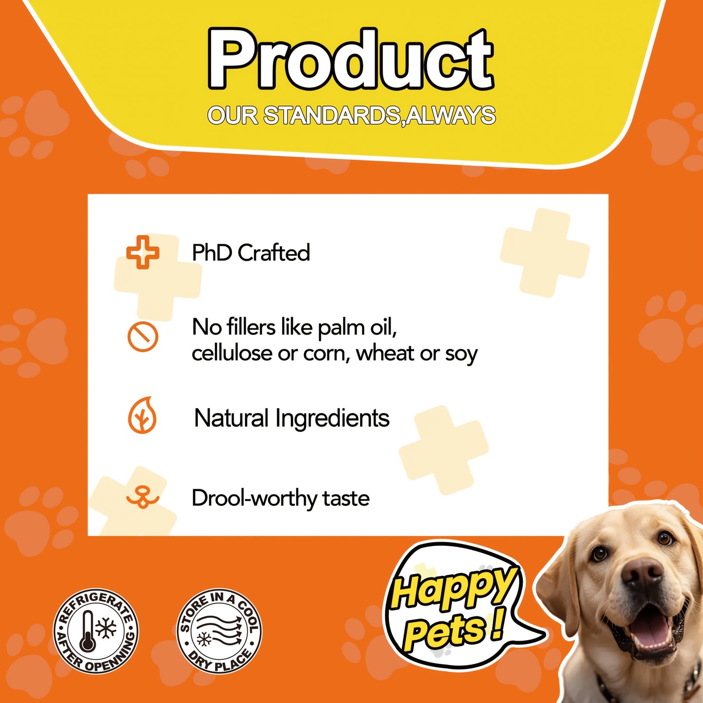 Hip & Joint Supplement for Dogs with Glucosamine & Chondroitin – MSM, Alaskan Salmon Oil Soft Chews for Mobility & Flexibility
