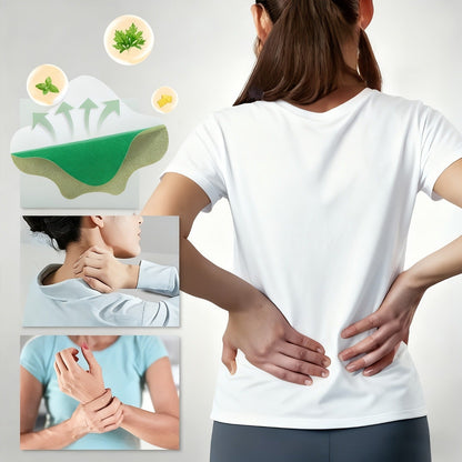 Pain Relief Patches 100pcs – Breathable Muscle & Joint Support Patches for Waist, Back, Knee, Elbow & Neck, Discreet Wear for Sports